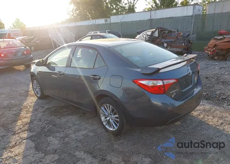 2014 Toyota Corolla Le Plus z USA, uszkodzony, nr VIN 2T1BURHE5EC085478